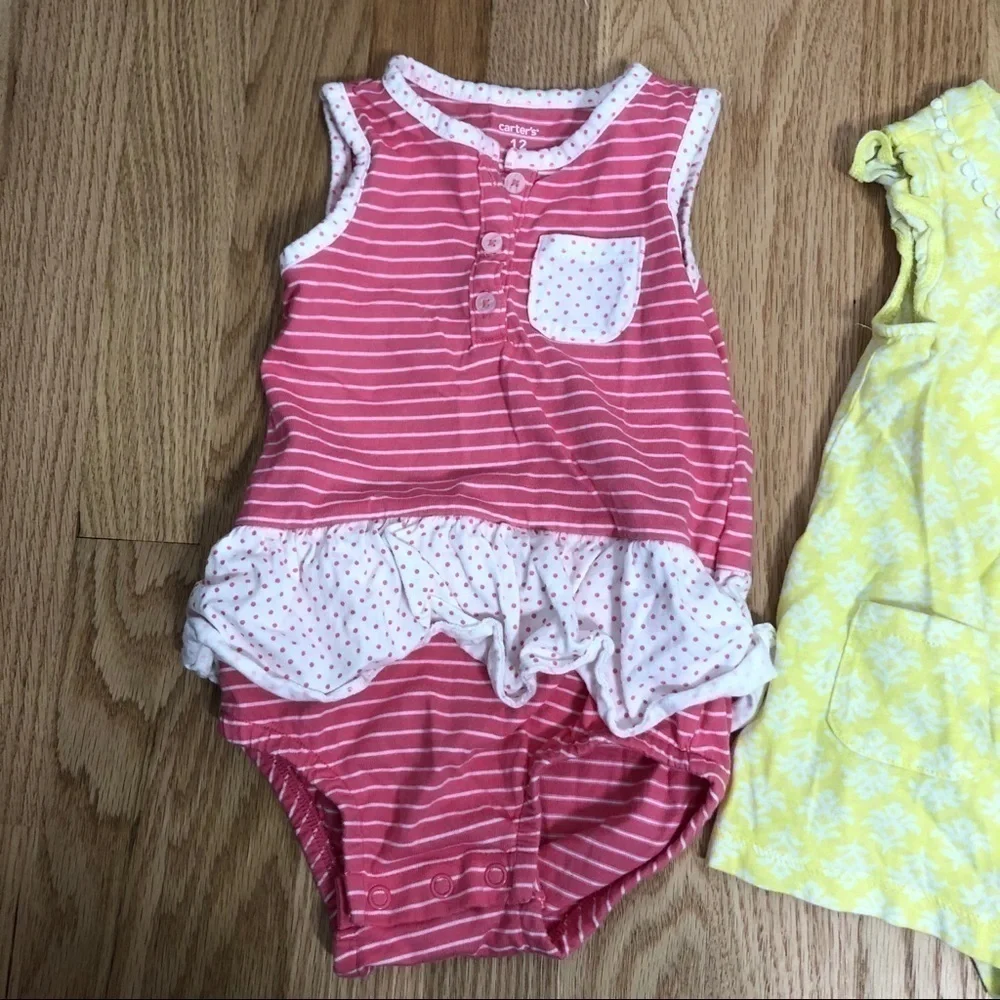12 month Dress Bundle Carter’s Wonderkids Pink